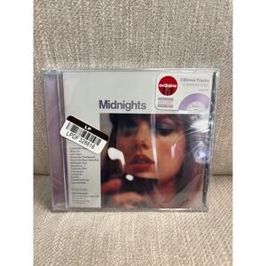New Sealed Taylor Swift Midnights Lavendar Edition CD